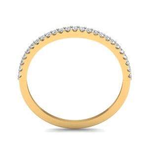 18K Gold Diamond Band