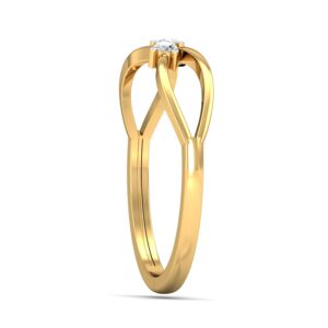 18K Gold Delicate Ring