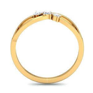 18K Gold Delicate Ring