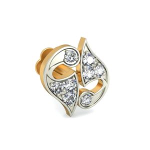 18K Gold Classy Diamond Nosepin BNP021