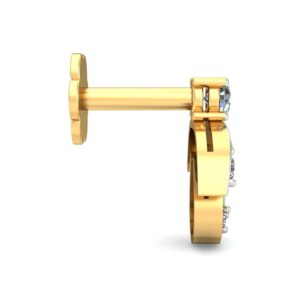 18K Gold Trending Diamond Nosepin BNP020
