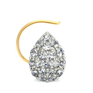 18K Gold Beautiful Diamond Nosepin BNP017