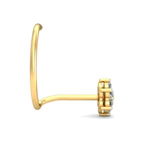 18K Gold Stunning Diamond Nosepin BNP016
