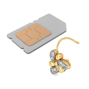 18K Gold Elite Diamond Nosepin BNP013