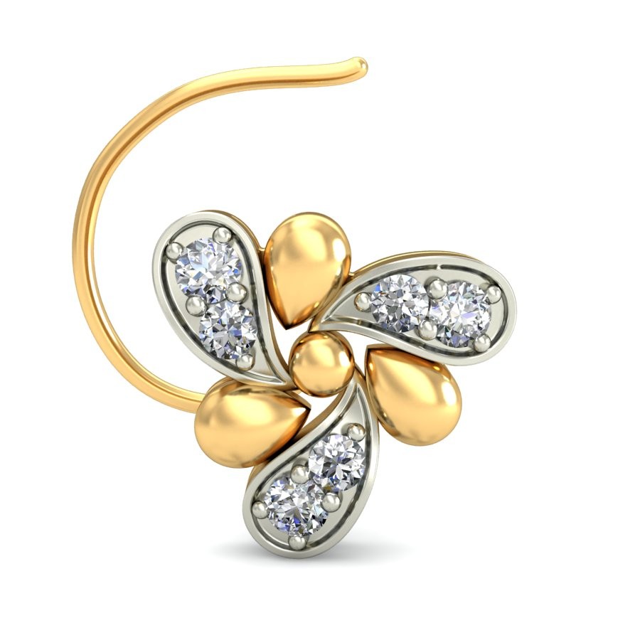 18K Gold Elite Diamond Nosepin BNP013