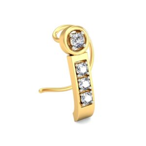 18K Gold Classic Diamond Nosepin BNP005