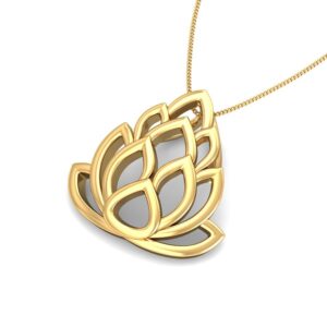 22K Gold Fine Design Pendant BPDP054