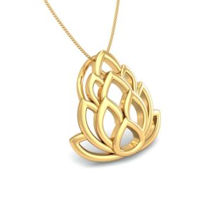 22K Gold Fine Design Pendant BPDP054