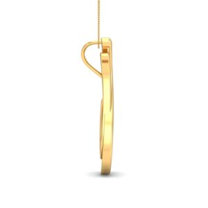 22K Gold Simple Pendant BPDP052