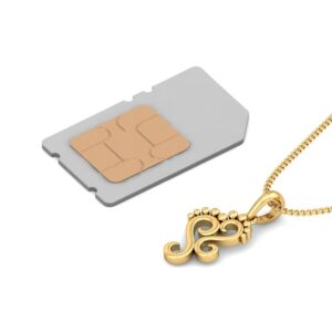 916 Gold Classic Pendant BPDP051