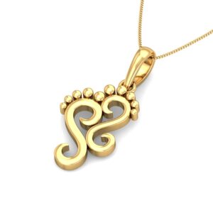 916 Gold Classic Pendant BPDP051