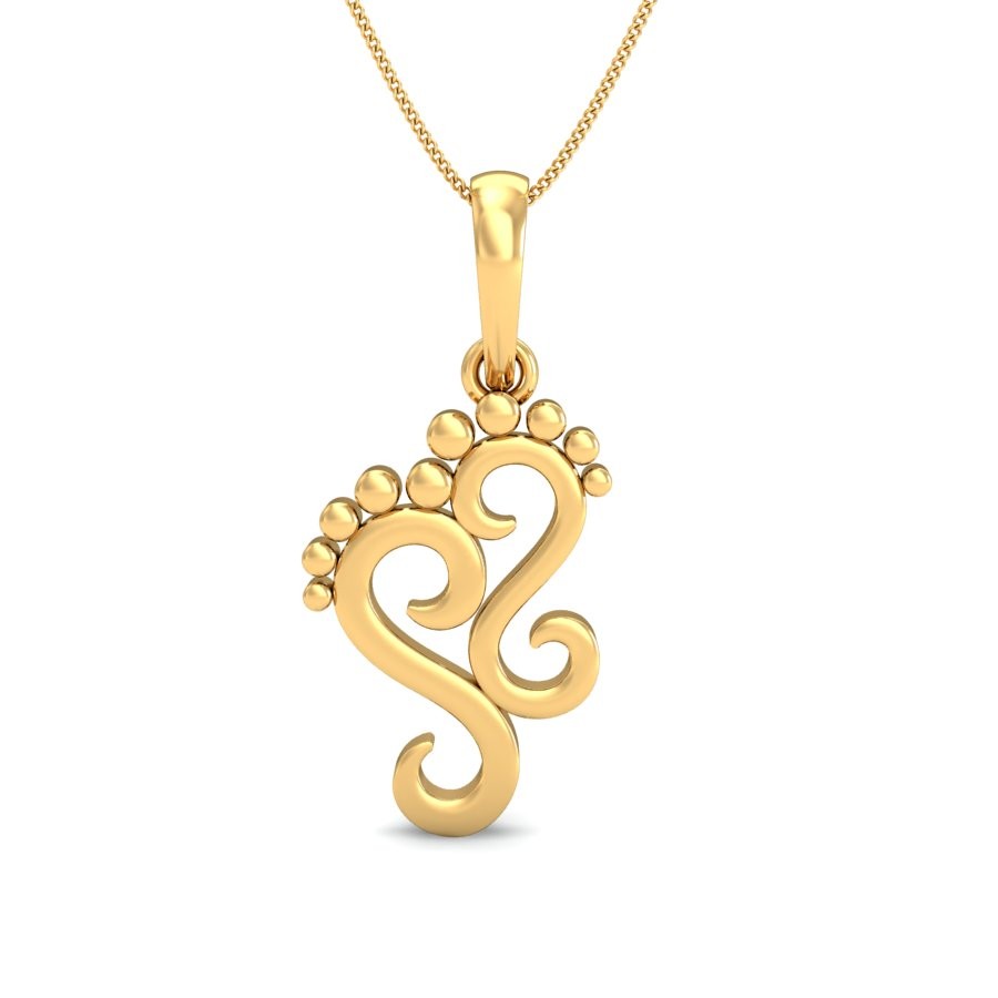 916 Gold Classic Pendant BPDP051