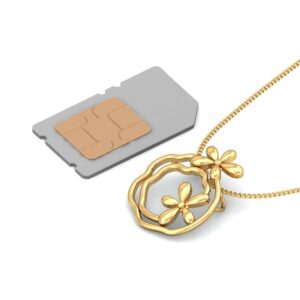 22K Gold Designer Pendant BPDP050