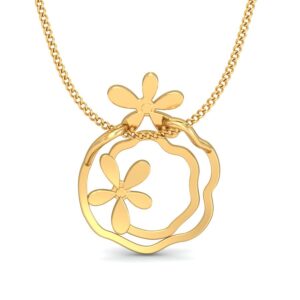 22K Gold Designer Pendant BPDP050