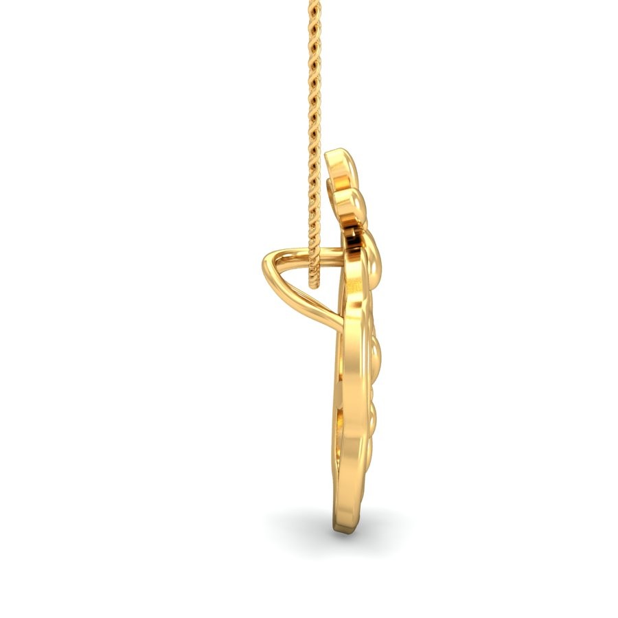 22K Gold Designer Pendant BPDP050 - Image 2