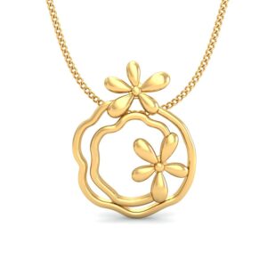 22K Gold Designer Pendant BPDP050