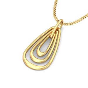 916 Gold Classy Pendant BPDP047