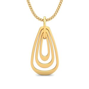 916 Gold Classy Pendant BPDP047