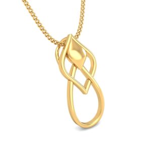 22K Gold Stylish Pendant BPDP046