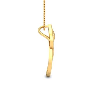 22K Gold Stylish Pendant BPDP046