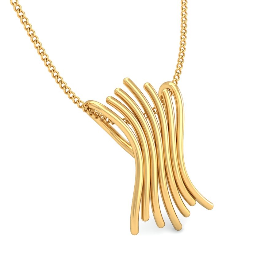 916 Gold Unique Pendant BPDP045 - Image 4
