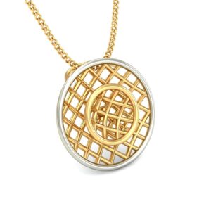22K Gold Pretty Pendant BPDP044
