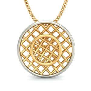22K Gold Pretty Pendant BPDP044