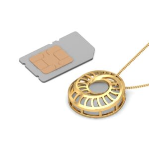916 Gold Beautiful Pendant BPDP043