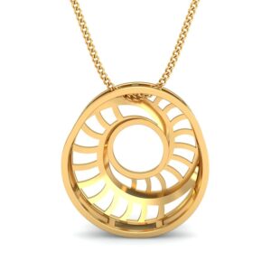 916 Gold Beautiful Pendant BPDP043