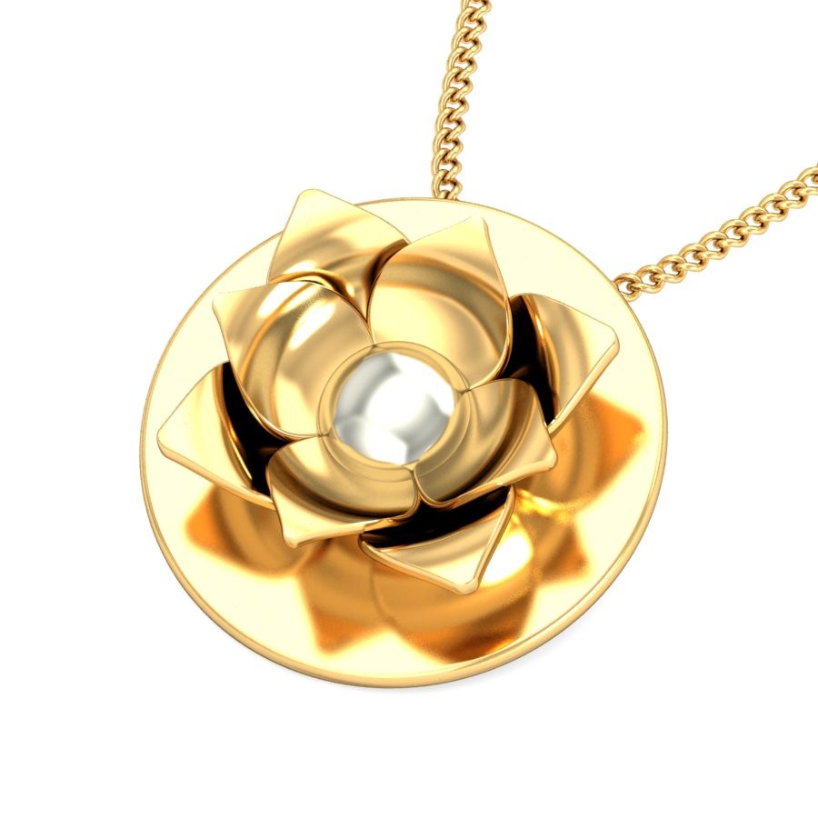 22K Gold Stunning Pendant BPDP042 - Image 5