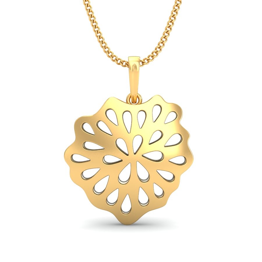 916 Gold Stylish Pendant BPDP041