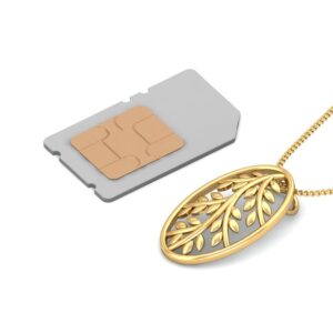 22K Gold Delite Pendant BPDP040