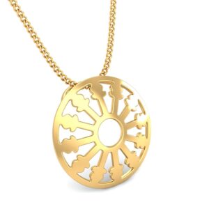 916 Gold Elite Pendant BPDP039