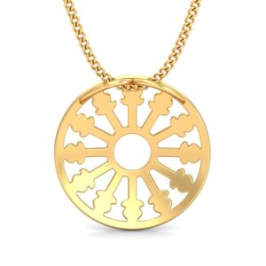 916 Gold Elite Pendant BPDP039