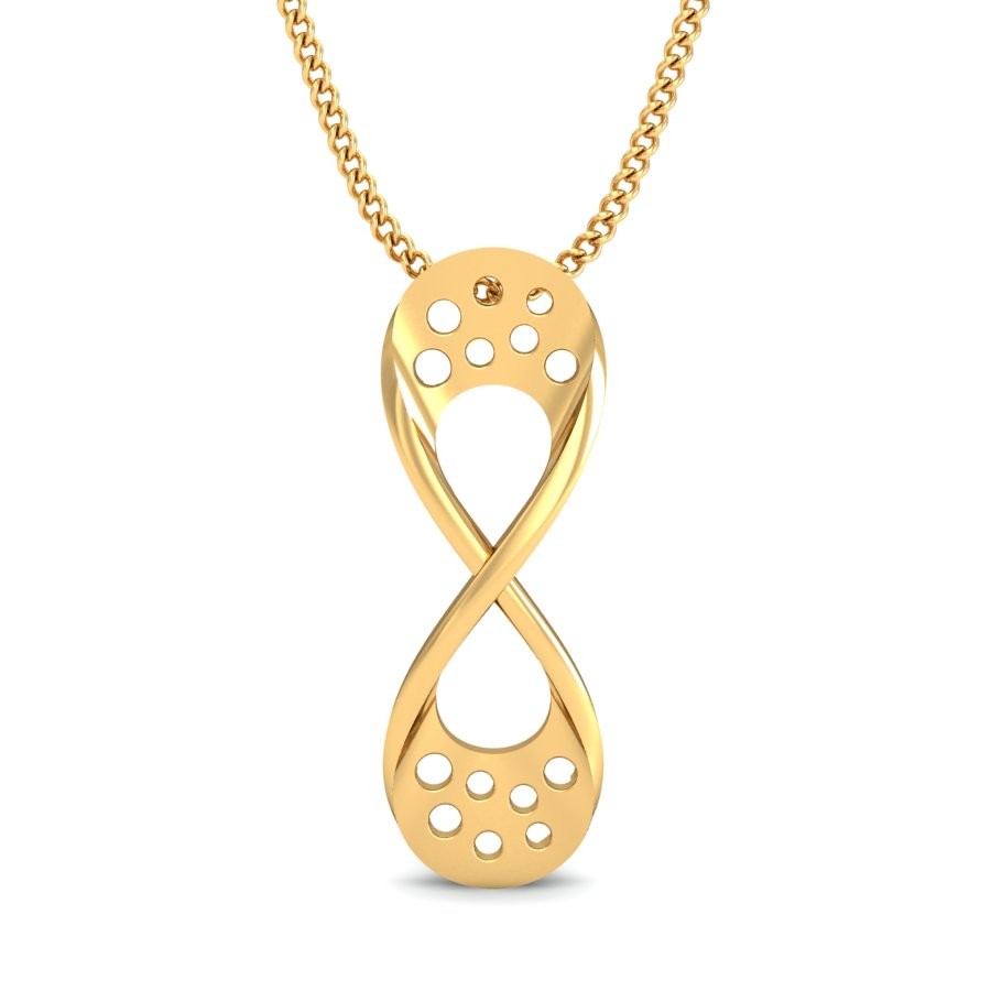 916 Gold Delicate Pendant BPDP037