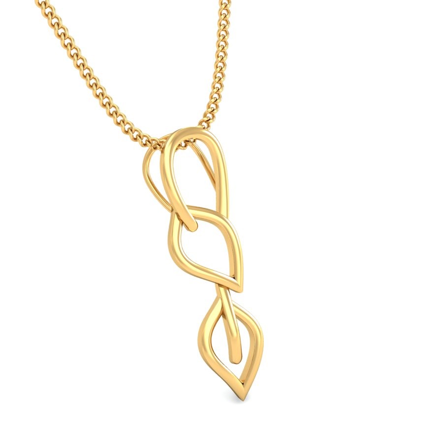 22K Gold Trending Pendant BPDP036 - Image 3