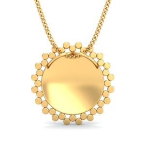 916 Gold Unique Pendant BPDP035