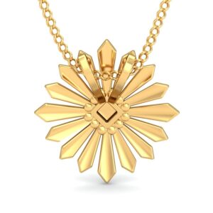 916 Gold Dazzling Pendant BPDP033