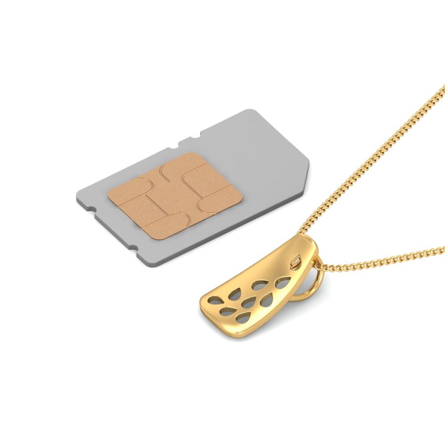 22K Gold Charm Pendant BPDP032 - Image 5
