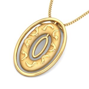916 Gold Classic Pendant BPDP031