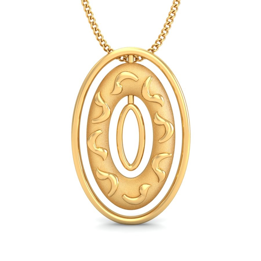 916 Gold Classic Pendant BPDP031