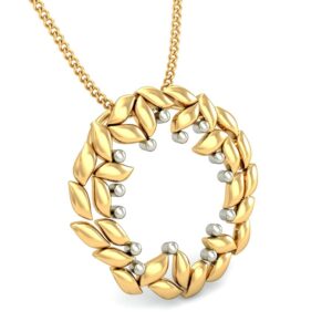 22K Gold Designer Pendant BPDP028