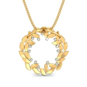 22K Gold Designer Pendant BPDP028