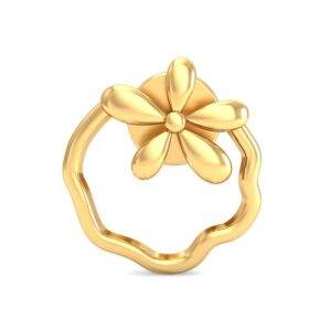 916 Gold Modern Earring BERP050