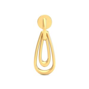 916 Gold Fine Earring BERP047