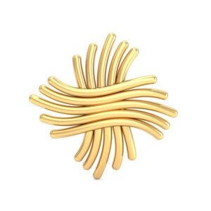 916 Gold Elegant Earring BERP045