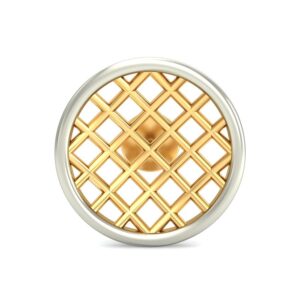 916 Gold Fancy Earring BERP044