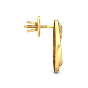 916 Gold Daily Wear Earring BERP043