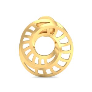 916 Gold Daily Wear Earring BERP043