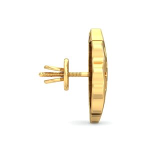 916 Gold Dazzling Earring BERP041